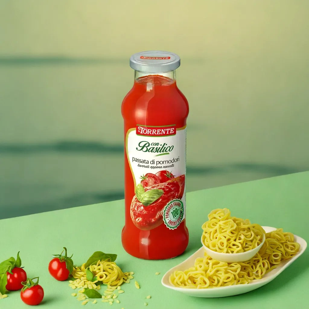La Torrente Tomatenpüree (Basilikum)- 700g