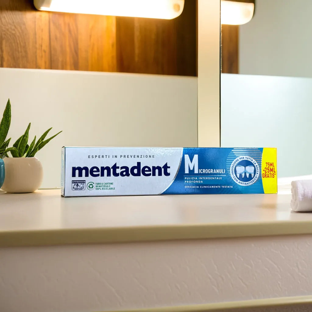 Mentadent Zahnpasta microgranuli 100ml