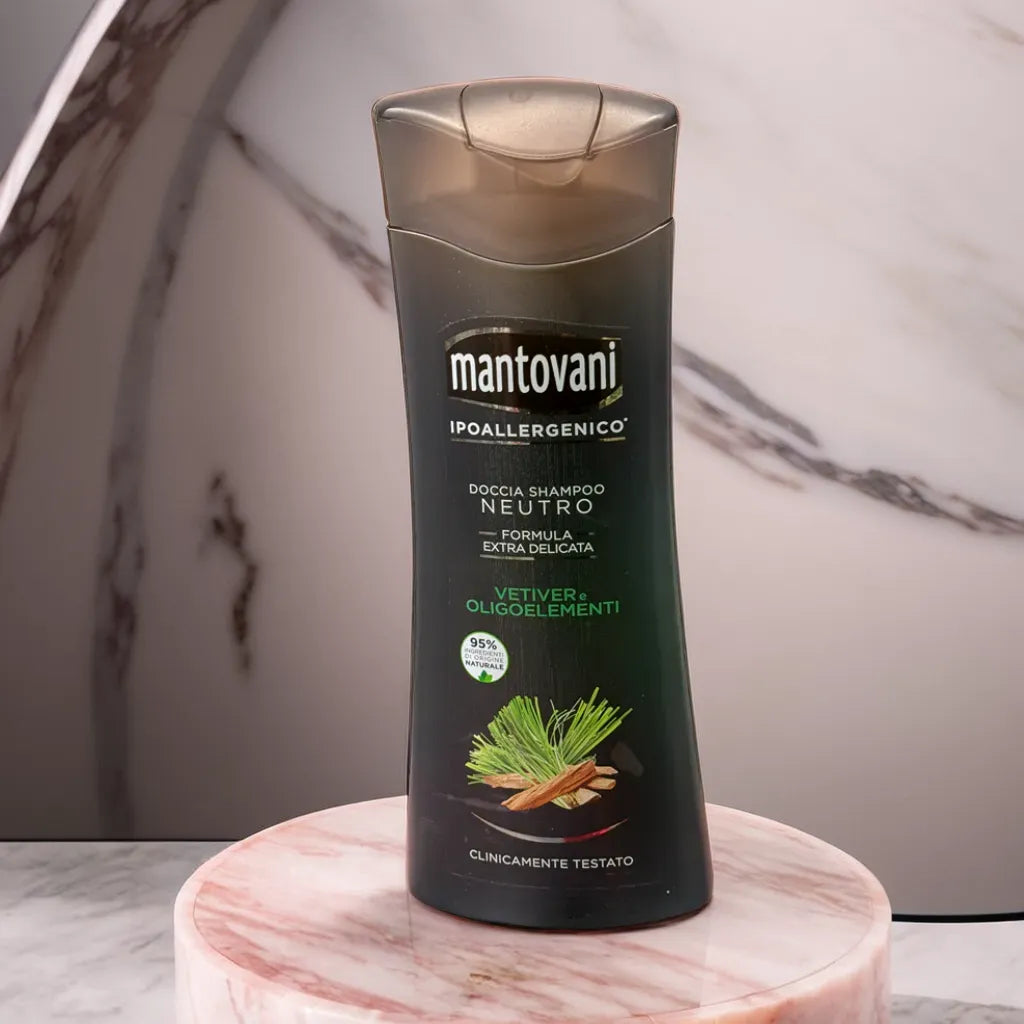 Mantovani Doccia Shampoo Vetiver e Oligoelementi - 400ml