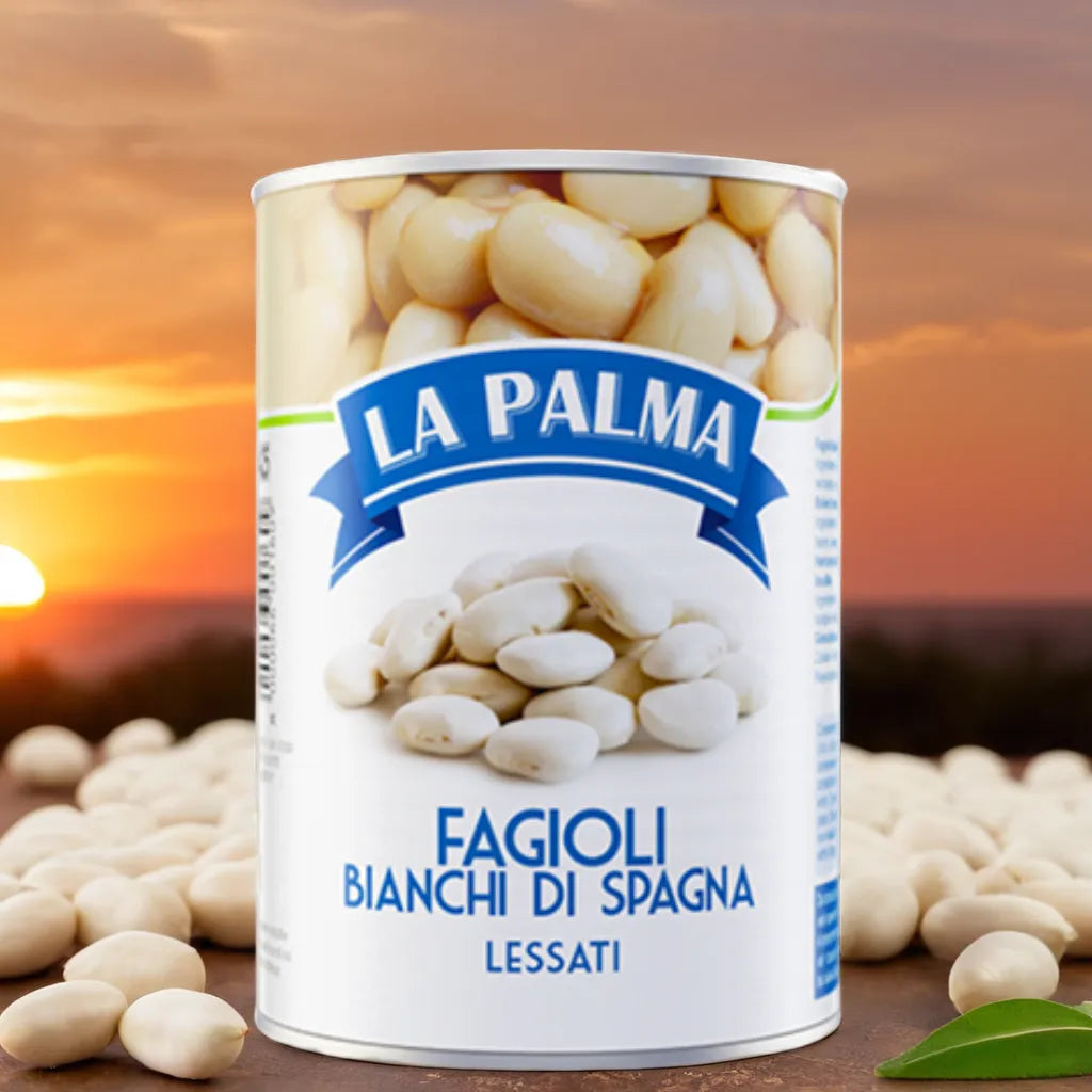 La Palma Weiße Gekochte Bohnen - 400g
