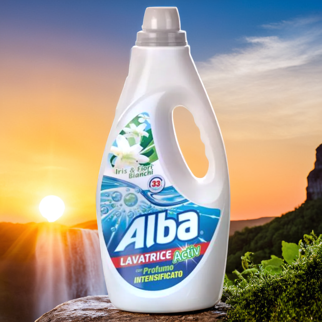 Alba Waschmittel Irisgrau - 1,85L (33 Waschgänge)