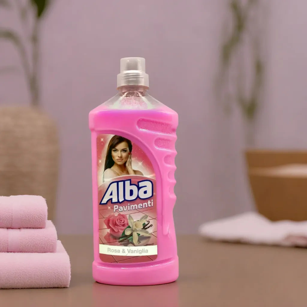 Alba Bodenreiniger Rose & Vanille - 1L