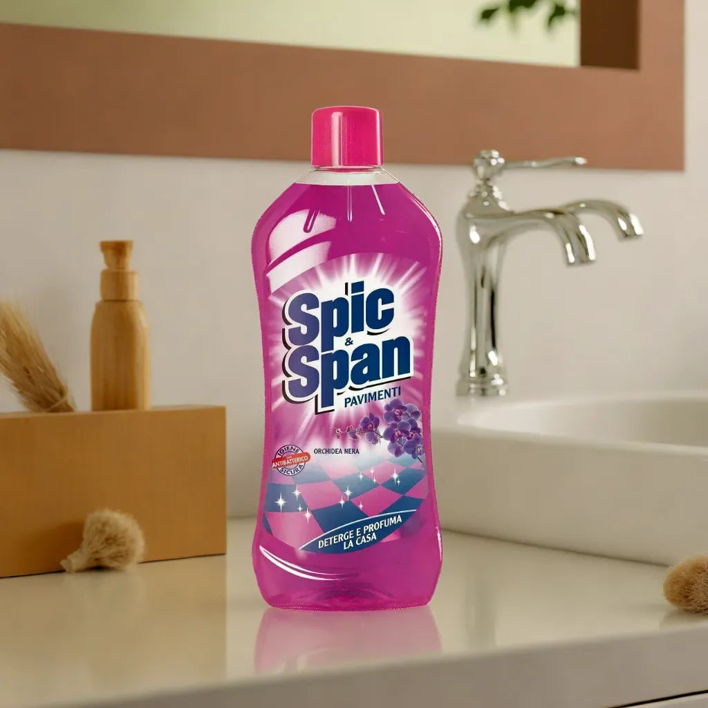 Spic & Span Bodenreiniger Schwarze Orchidee - 1L