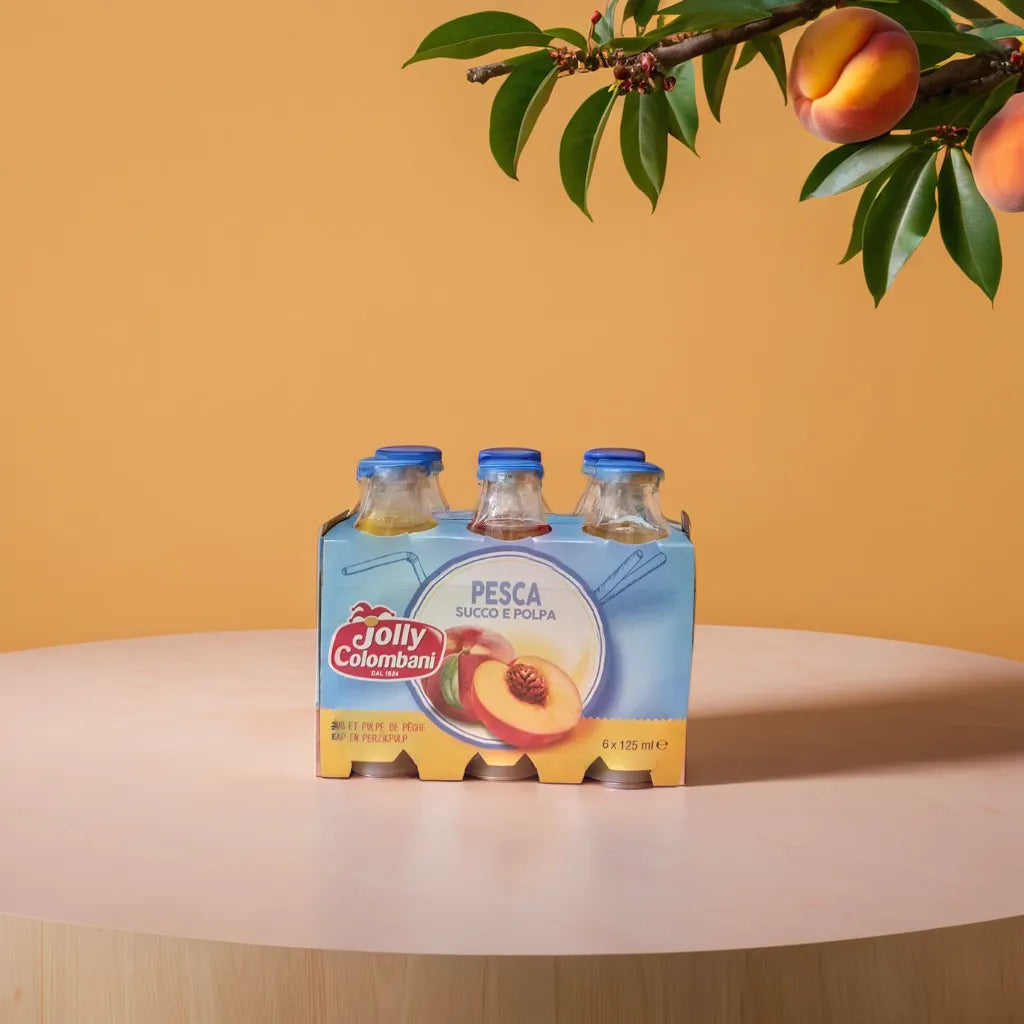 Pfirsich Säfte 6*125ml (Jolly Colombani) - Italiano Vero