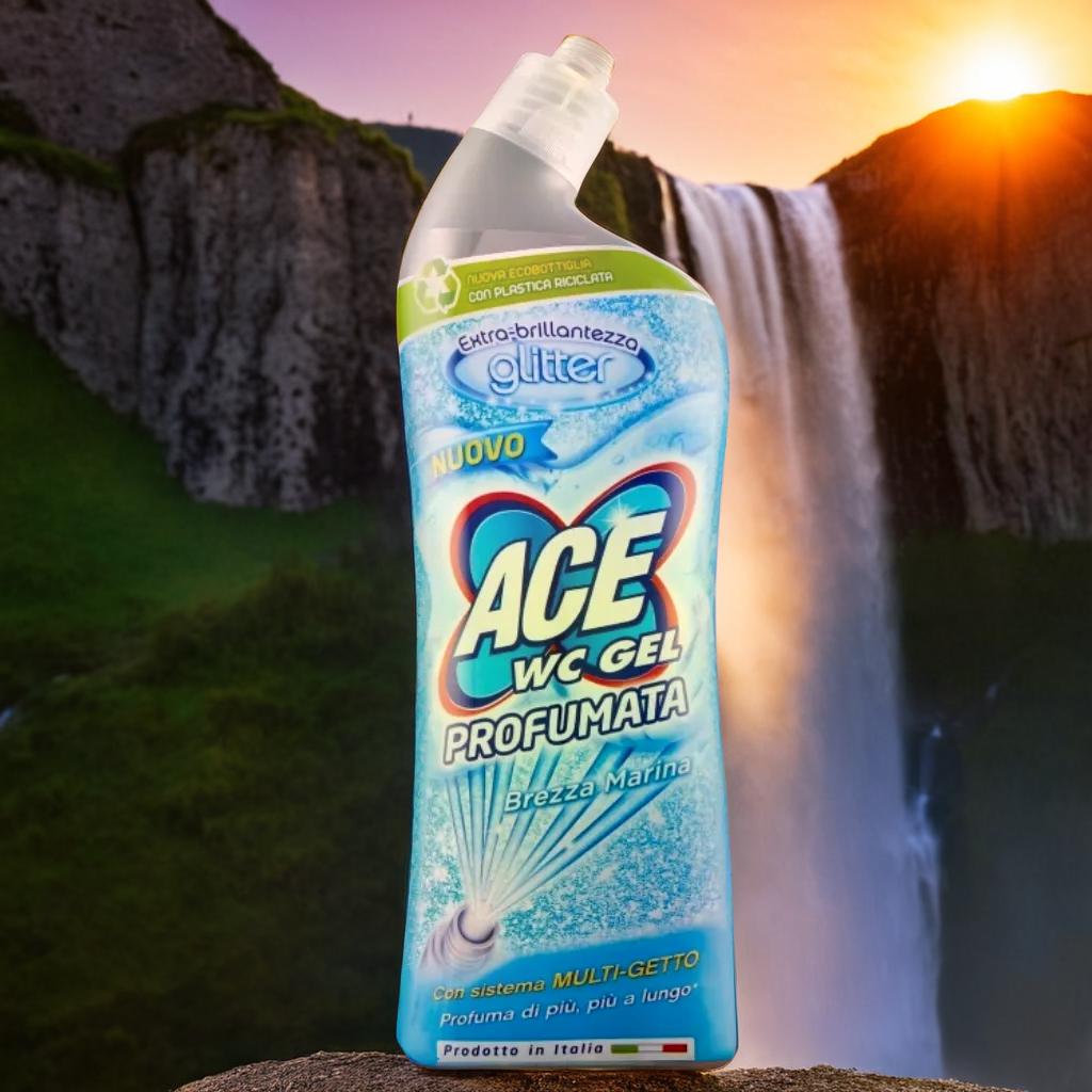 ACE gel toilet 700ml brezza Marina glitter
