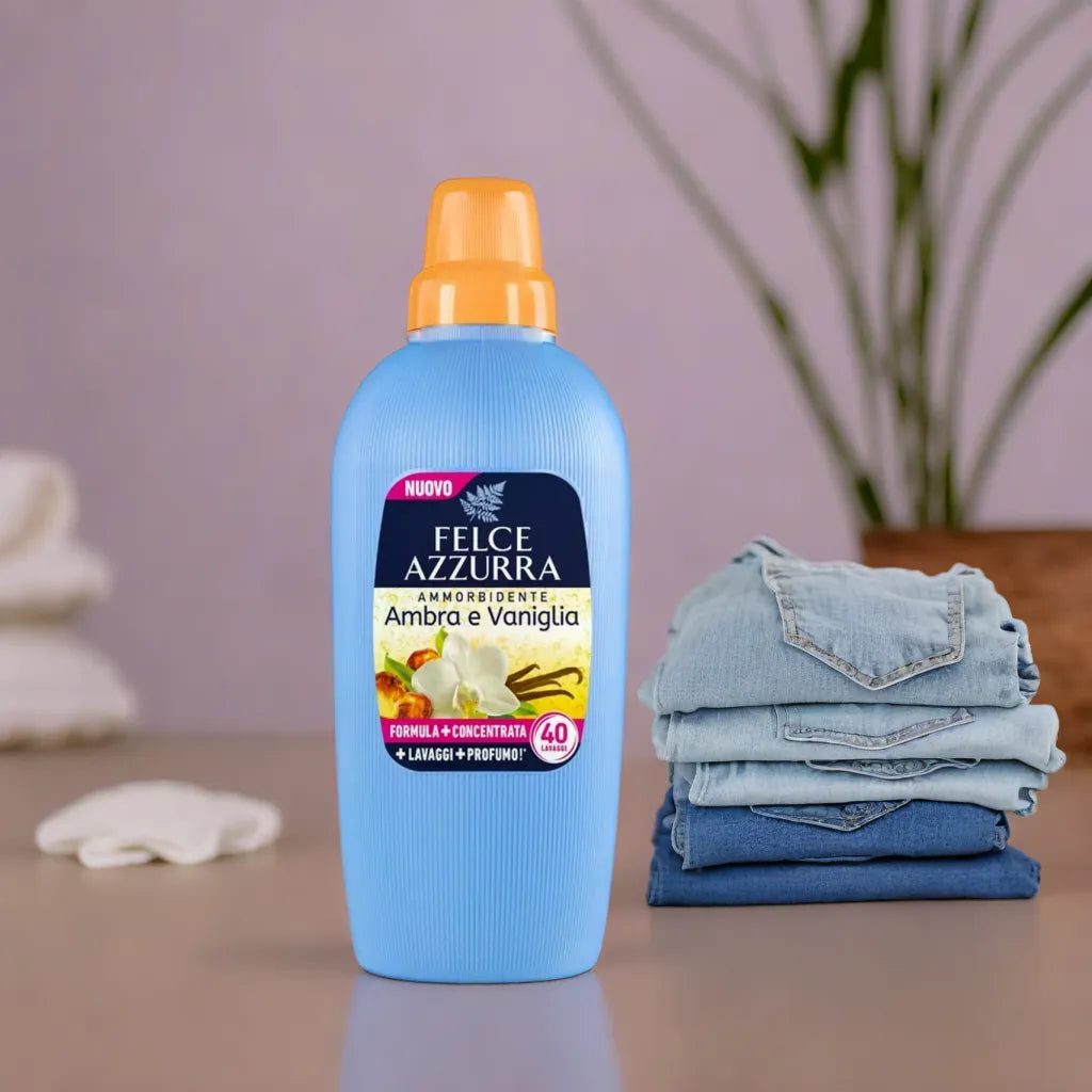 Felce Azzurra Weichspüler Bernstein & Vanille - 2L (40 Waschladungen)