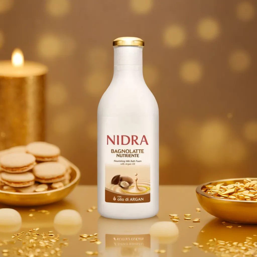 Nidra con olio di argan Bagno latte 750ml